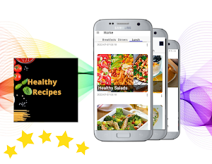 healthy recipes app Screenshot 1