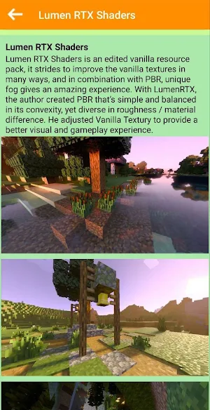 Fantastic Shaders Mod for MCPE Screenshot 3