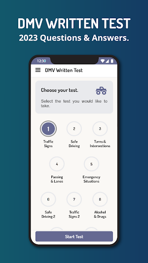 DMV Written Test 2023 Screenshot 0