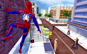 Hero Spider Ninja Cyber Robot Battle Samurai Fight Screenshot 1