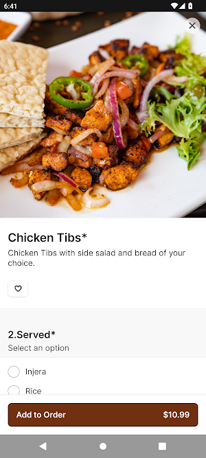 Desta Ethiopian Kitchen Screenshot 2