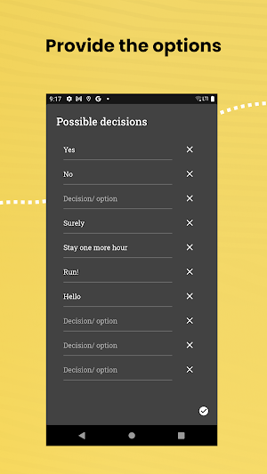 Decision Maker PRO 3000 Screenshot 2