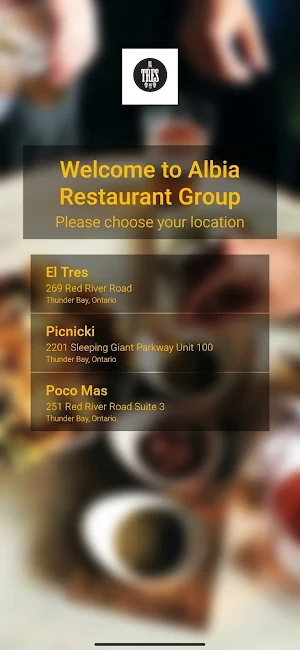 Albia Restaurant Group Screenshot 0
