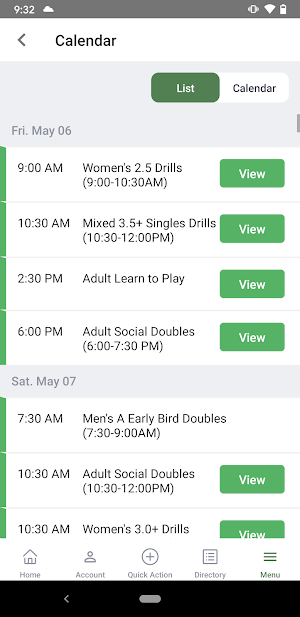 MTC Member App Screenshot 2
