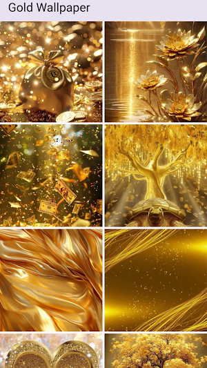 Gold Wallpaper Screenshot 3