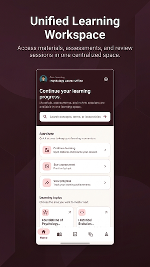 Psychology Course Offline Screenshot 0