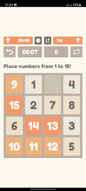 Puzzle15 Screenshot 2