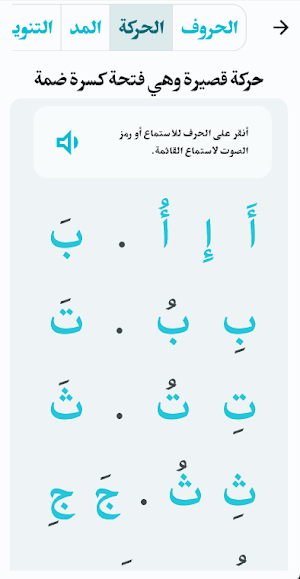 تعلم نطق القرآن الكريم Screenshot 1