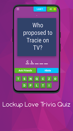 Lockup Love Trivia Quiz Screenshot 0