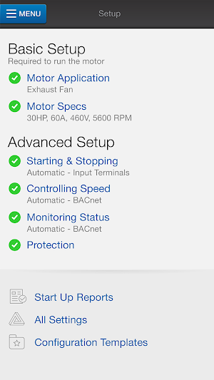 Q-Link VFD Companion App Screenshot 1