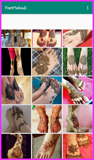 Foot/Feet Mehndi Designs 2020 Screenshot 0