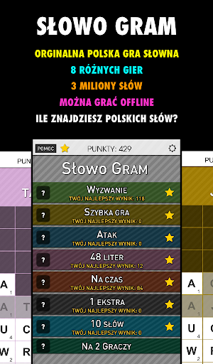 Słowo Gram - Polska Gra Słowna (za darmo) Screenshot 0