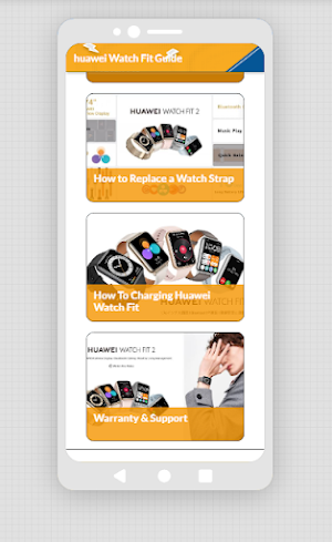 huawei Watch Fit app guide Screenshot 2