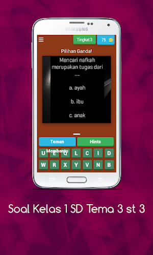 Soal Kelas 1 SD Tema 3 st 3 Screenshot 3