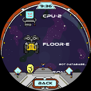 Scrap Wars - Robot Battles (Wear OS Watch Game) Screenshot 2