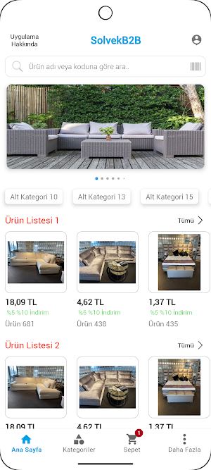 Solvek B2B Demo Screenshot 0