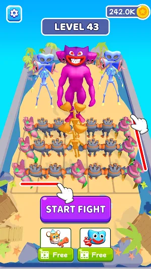 Merge Master - Blue Monster Screenshot 0