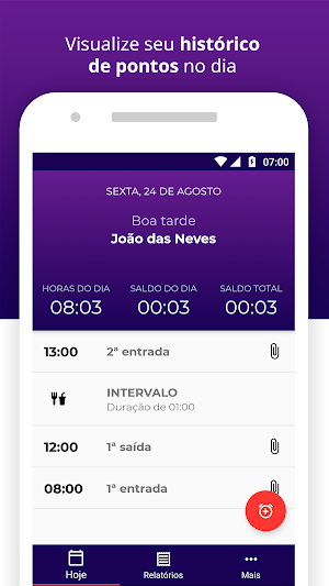 Ponto GO - Controle de ponto eletrônico Screenshot 0
