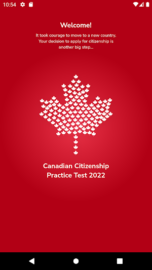Canadian Citizenship Test 2023 Screenshot 0