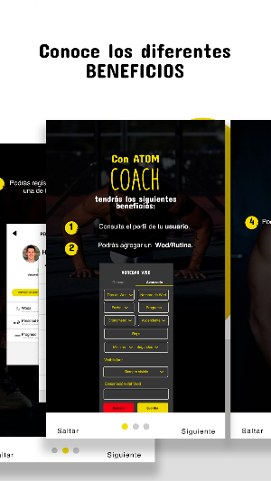 Atom Coach Screenshot 2
