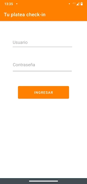 Tu platea Check-in Screenshot 3