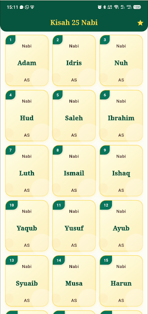 Kisah Nabi dan Rasul Screenshot 0