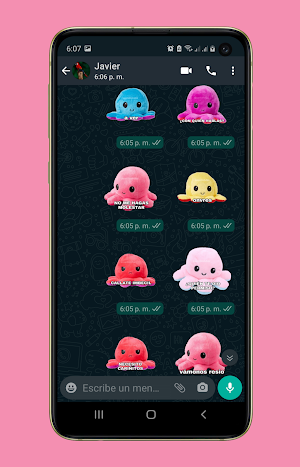 Stickers Pulpito 🐙 Screenshot 2