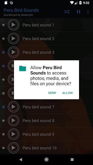 Birds Sounds of Peru ~ Sboard.pro Screenshot 1