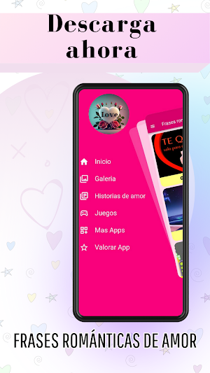 Frases románticas de amor Screenshot 0