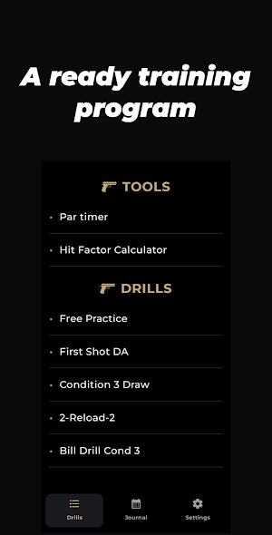 IPSC Tracker: Dry Fire Timer Screenshot 1