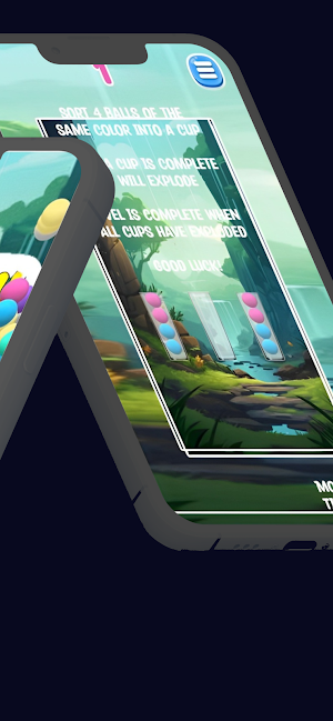 Rainbow Ball Sort Screenshot 1