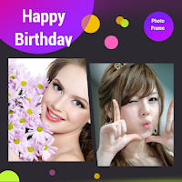 Happy Birthday Photo Frames Wishes Cards