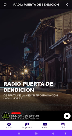 Radio Puerta De Bendicion Screenshot 1