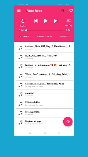 Phone Music Screenshot 0