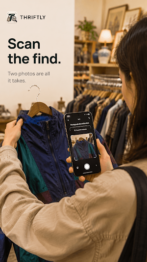 Thriftly: Thrift Price Scanner Screenshot 1