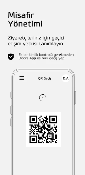 Doors App - Akıllı Geçiş Screenshot 1