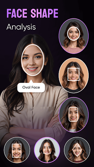 Hair Style Face Shape :Hairkie Screenshot 1