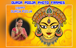 Durga Puja Photo Frames : Durga Puja Photo Editor Screenshot 0