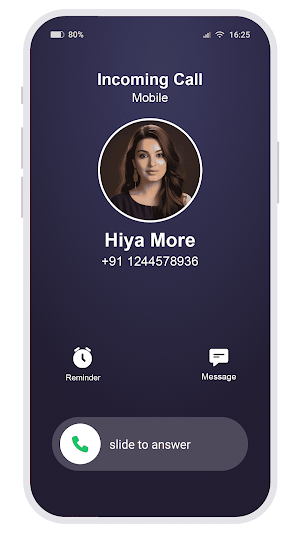 iCallScreen : Phone Dialer Screenshot 0