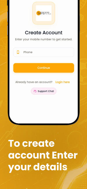 Sara 777 - Online App Screenshot 2