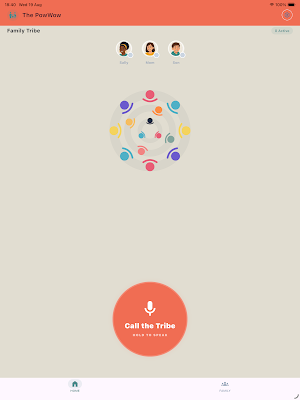 Family Walkie Talkie - Pow Wow Screenshot 3