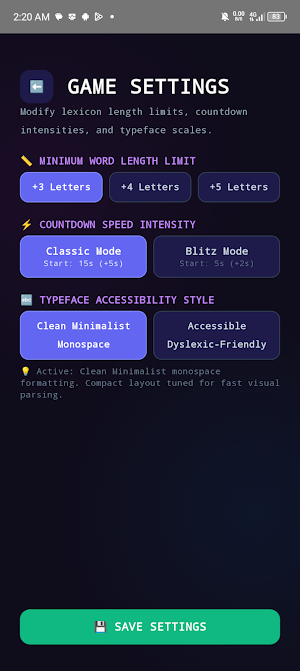 WordChain: Vocabulary Builder Screenshot 1