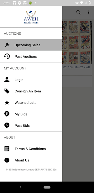 Aweh Auctioneers Screenshot 3