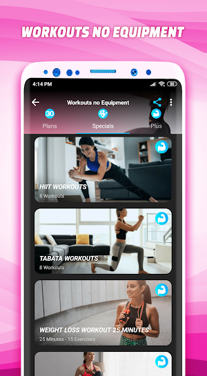 Lose Weight for Women - Home Workout to Lose PRO Screenshot 0