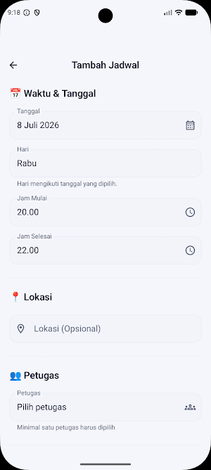 Jadwal siskamling Screenshot 3