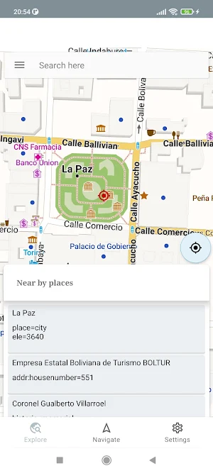 La Paz Bolivia Offline Map Screenshot 0