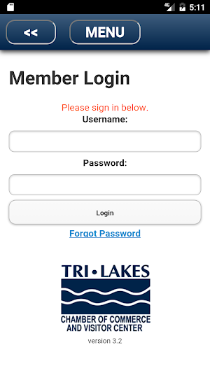Tri-Lakes Chamber of Commerce Screenshot 2