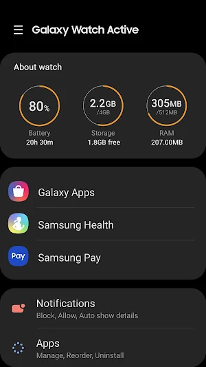 Gear S Plugin Screenshot 2