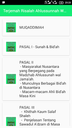 Terjemah Risalah Ahlussunnah Wal Jama'ah Screenshot 0