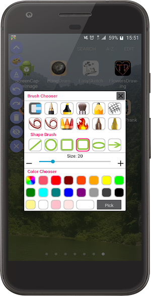 Quick Screen Draw - Screenshot & Recorder Screenshot 1